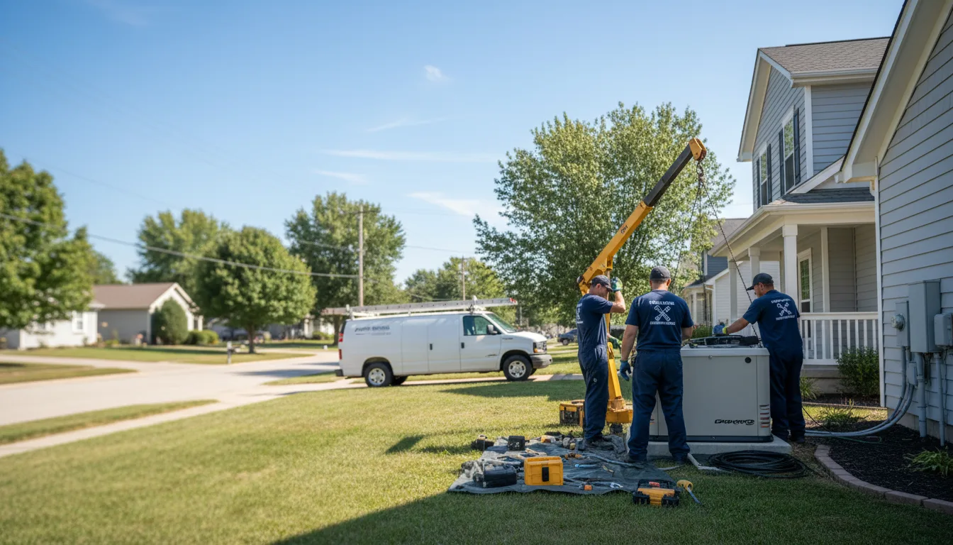 Generator Installation in West College Corner, IN near me